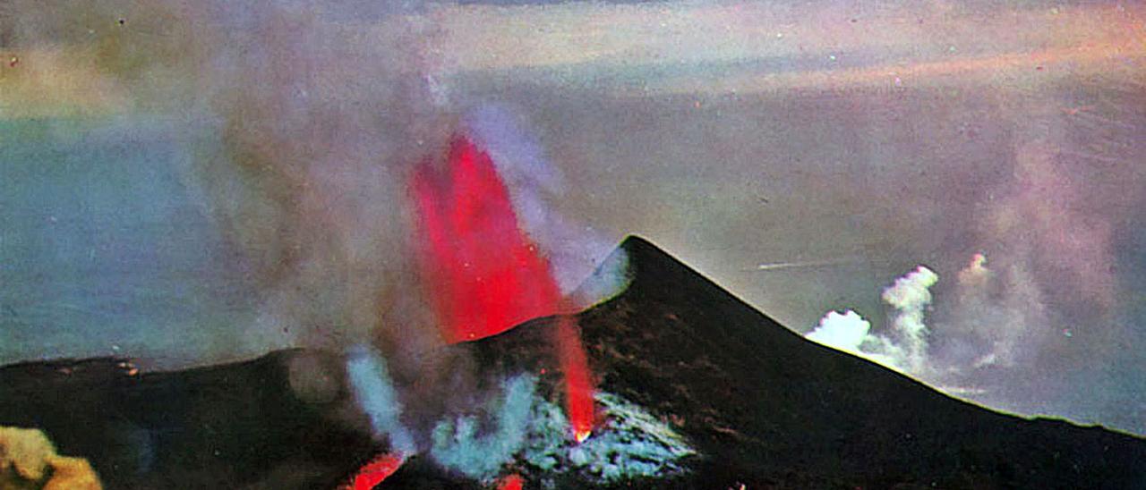 Se cumplen 50 años de la erupción del Teneguía