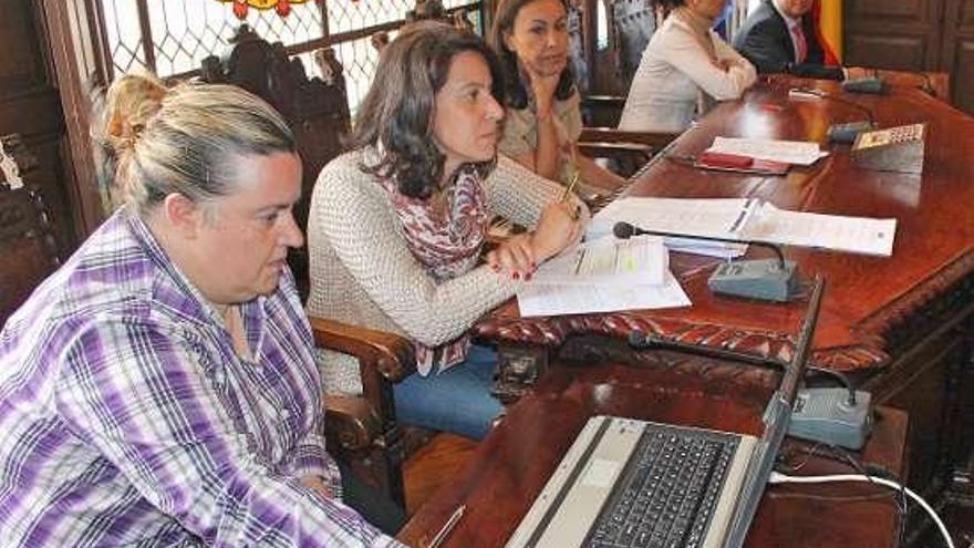 Sorteo de las mesas electorales, en un pleno extraordinario. // S.A.