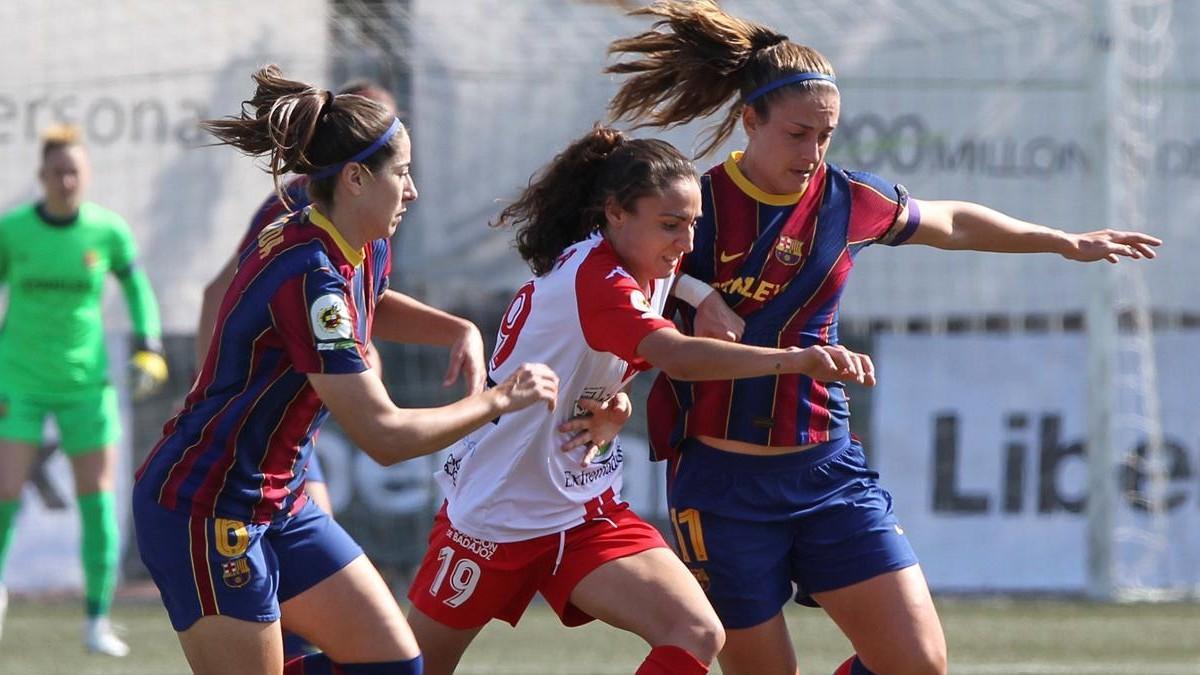 El Barça vence al Santa Teresa en la jornada 21 de la Primera Iberdrola