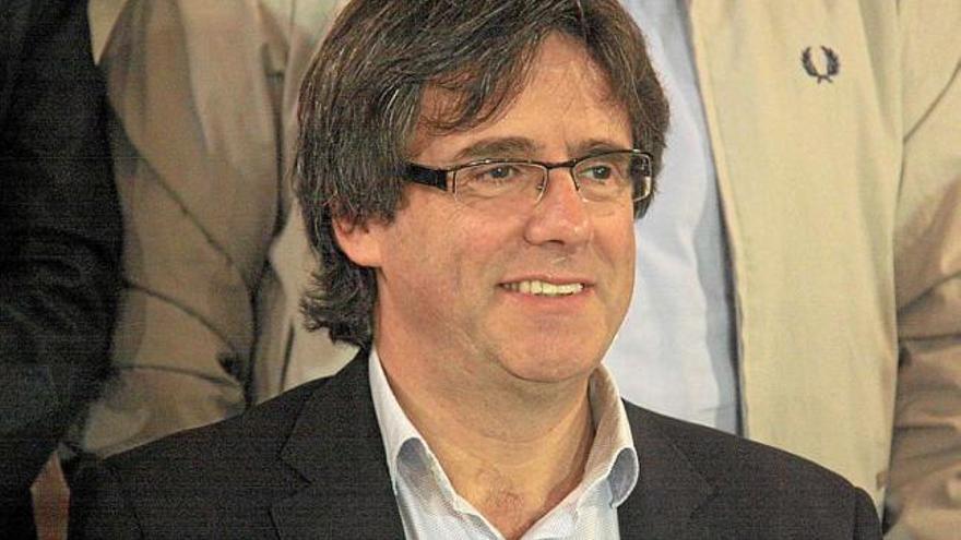 Carles Puigdemont en una imatge d&#039;arxiu