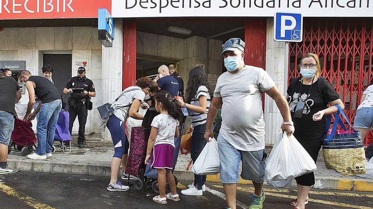 Recogida en Despensa Solidaria.