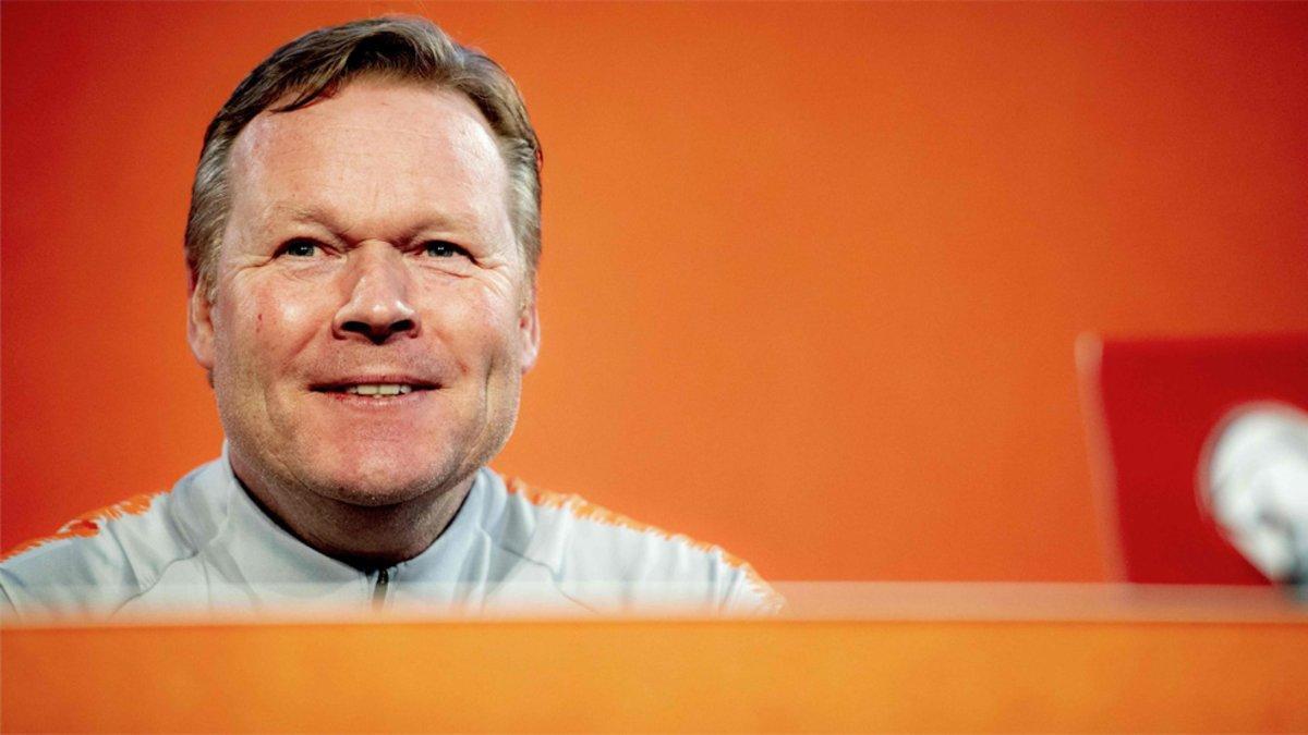 Ronald Koeman, seleccionador de Holanda