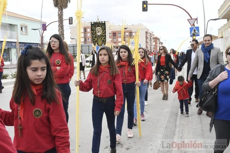 Procesión de Domingo de Ramos en La Hoya