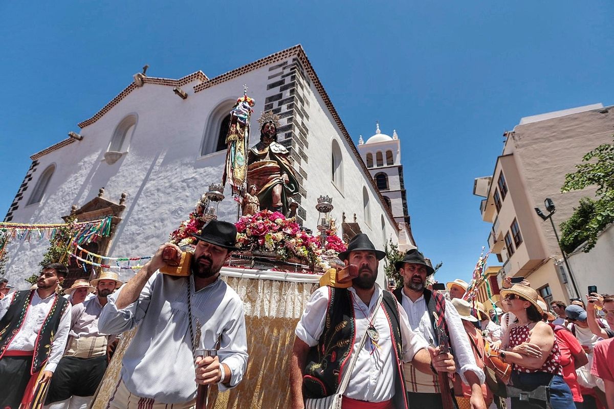 La romería de San Roque en agosto de 2022