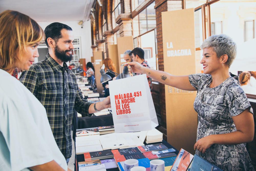 La cita literaria anual de La Térmica acogió a miles de visitantes en torno a las conferencias, conciertos y stands de libreros y librerías de Málaga.