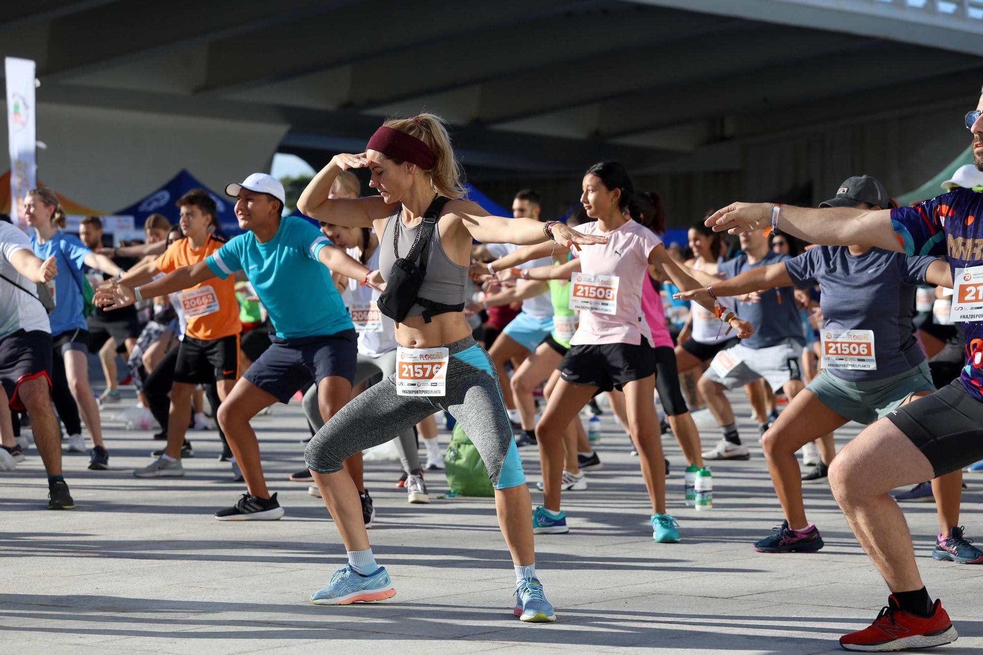 Nationale-Nederlanden Plogging Tour en Valencia que inaugura la Semana Europea del Deporte