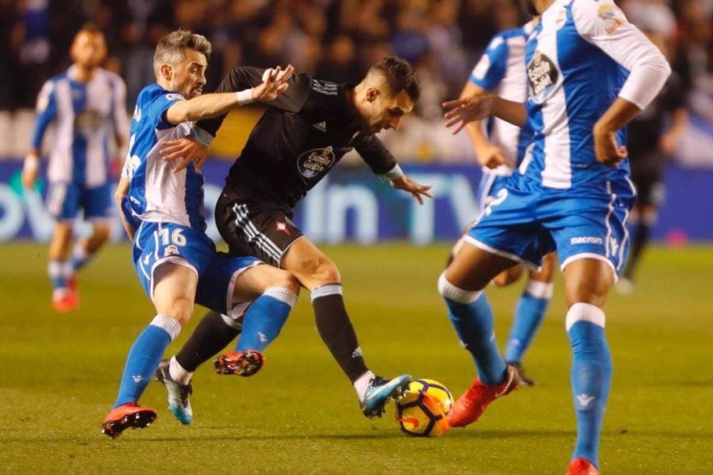 El Dépor cae ante el Celta en Riazor