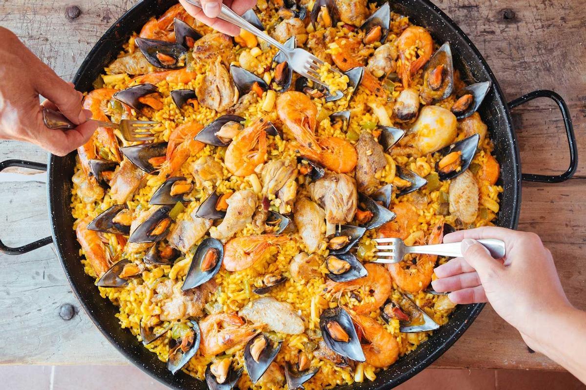 Paella valenciana