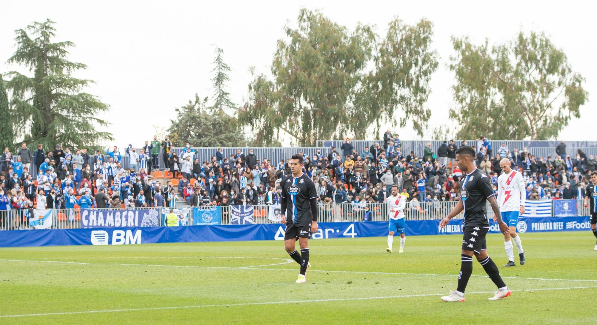 El Deportivo le gana 1-2 al Rayo Majadahonda