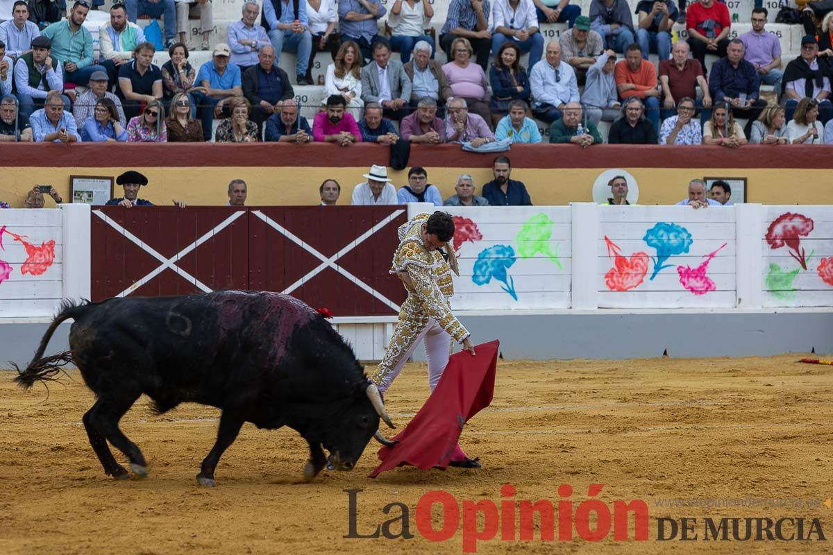 Corrida de 'Los claveles' en Cehegín (Manzanares, Antonio Puerta y Roca Rey)