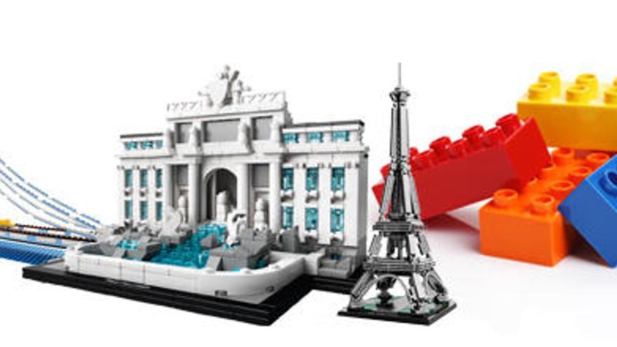 Las joyas de la arquitectura hechas de Lego llegan a Valencia - Levante-EMV