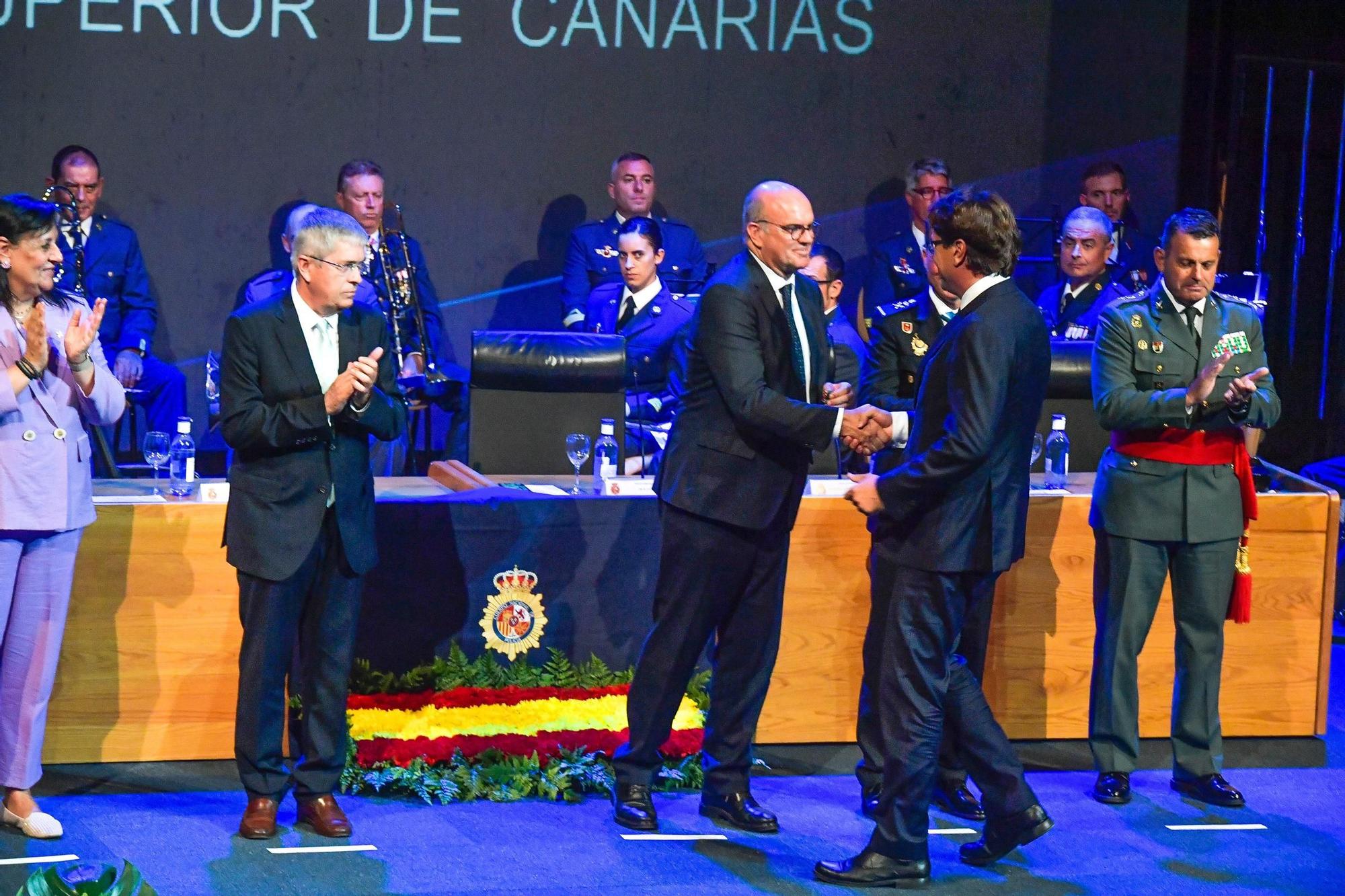 Acto del Día de la Policía en San Bartolomé de Tirajana