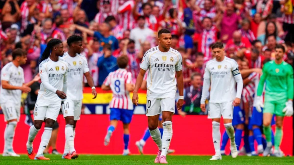 La derrota del Madrid ante el Atlético deprime a los blancos