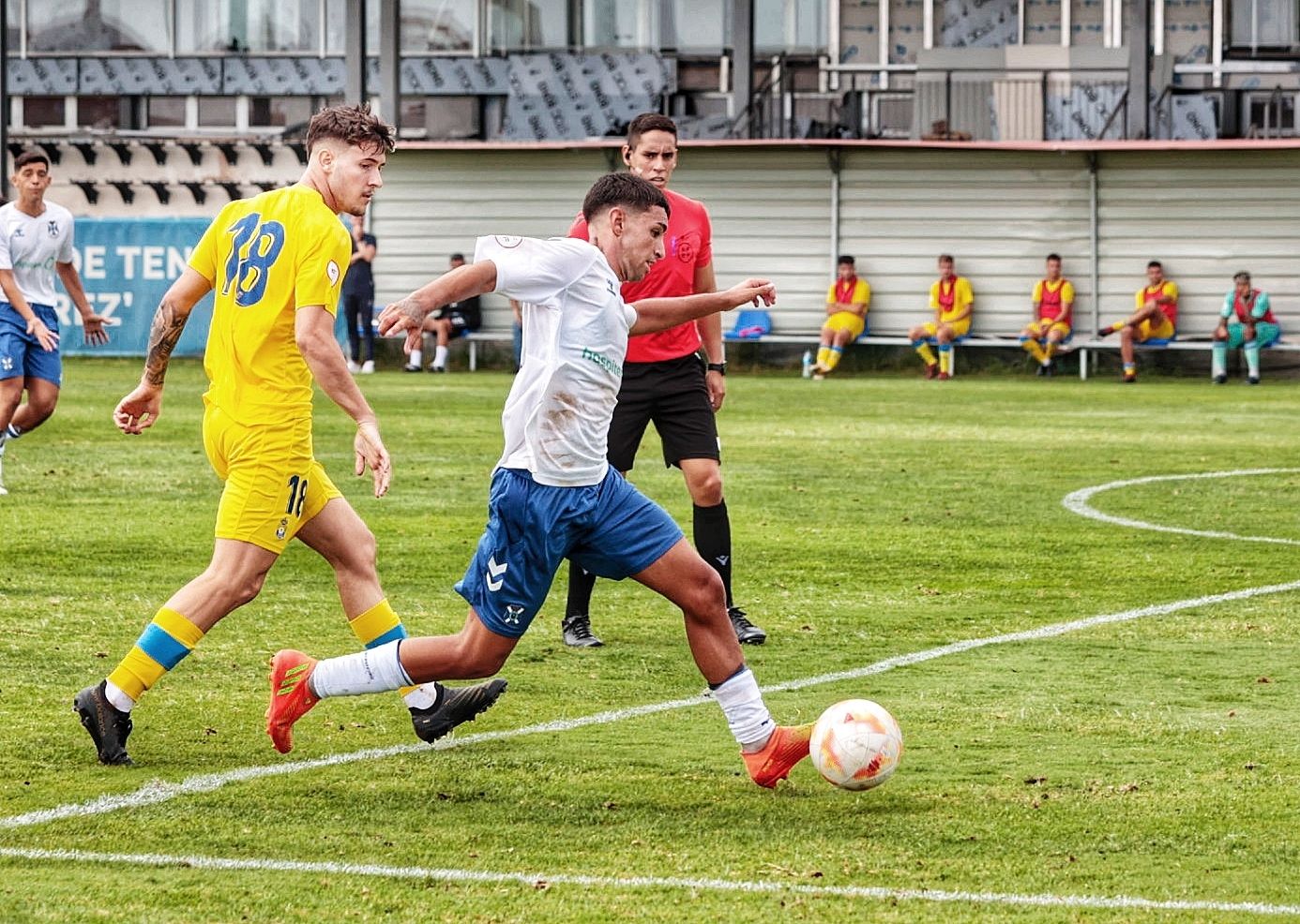 Partido de Tercera División Tenerife B-Las Palmas Atlético