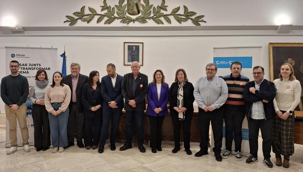 La presentación de un nueva edición de "Dénia, Ciutat del Pensament"