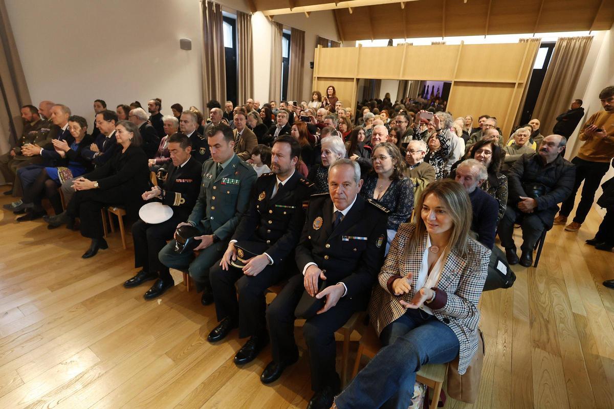 El salón de plenos de Pontevedra se llenó para la ocasión.
