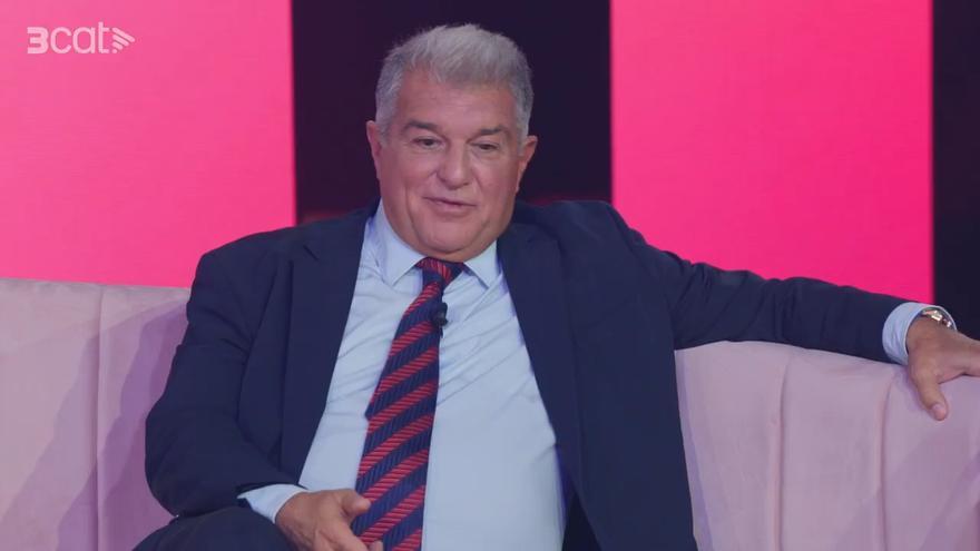 Joan Laporta: "Quiero que los culers estén contentos"