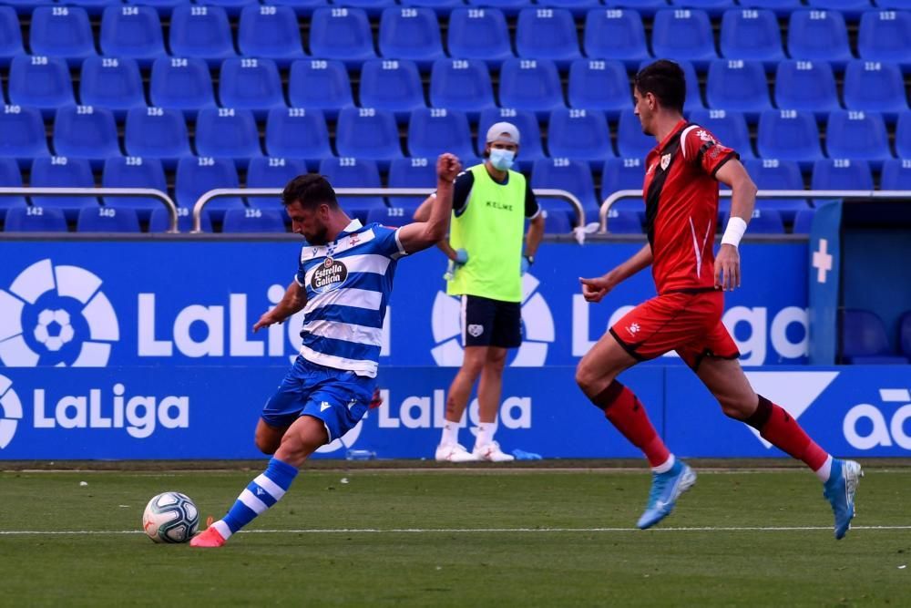 El Dépor rescata un punto ante el Rayo: 3-3