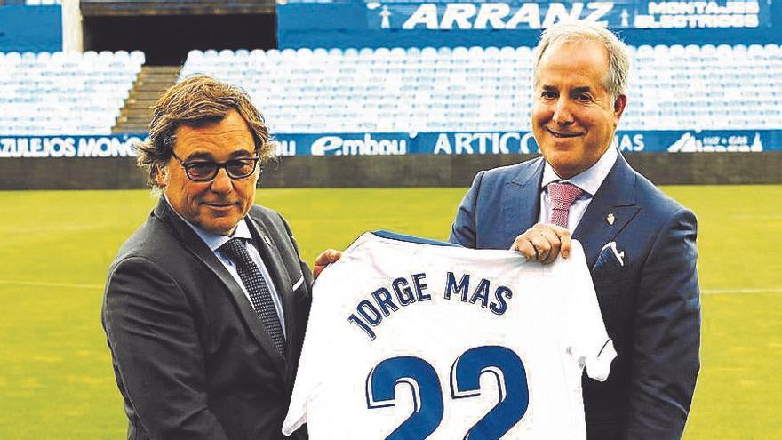 Jorge Mas: &quot;Soy del Madrid pero le he cogido un cariño a Zaragoza y a los maños extraordinario&quot;