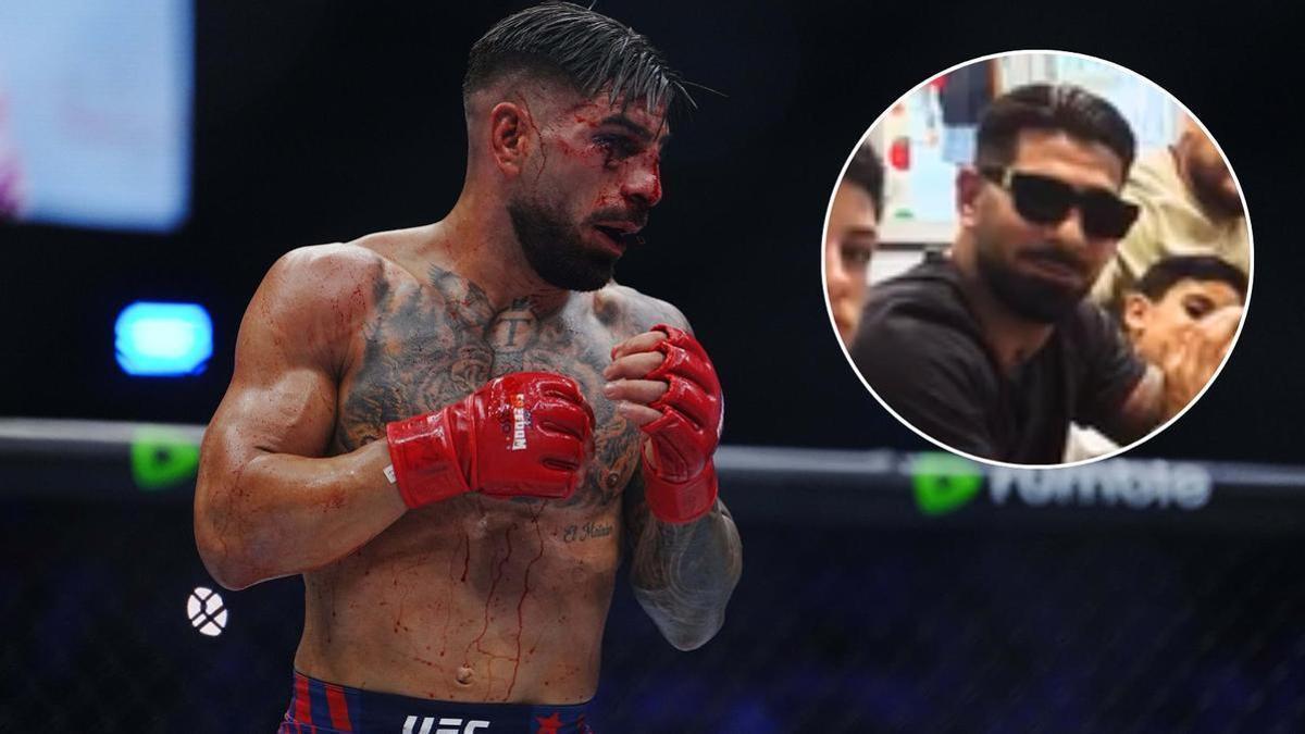 Primera imagen de Ilia Topuria tras la pelea con