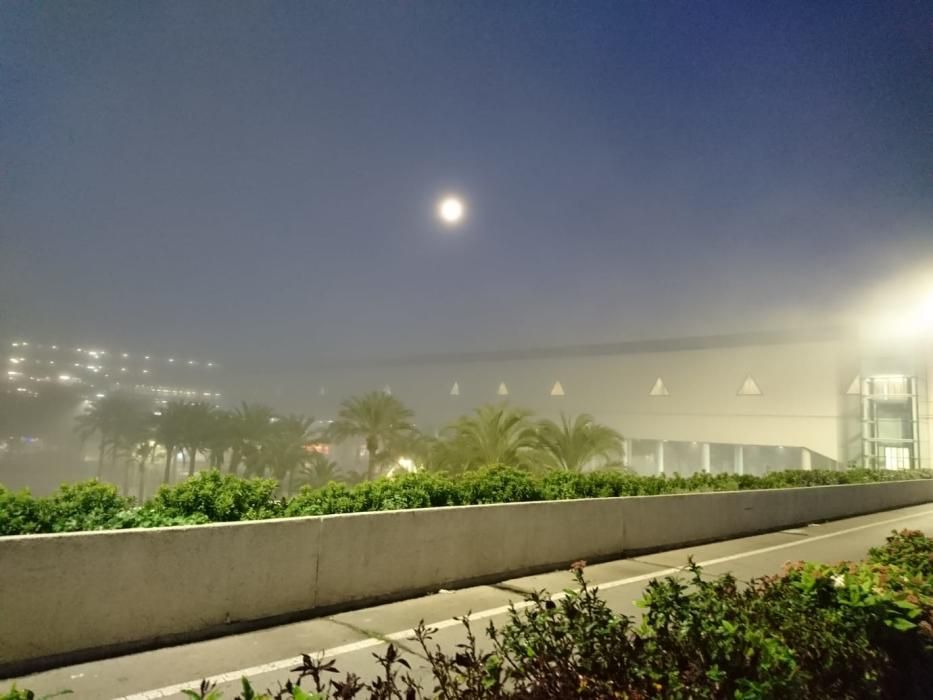 Niebla en el aeropuerto de Son Sant Joan