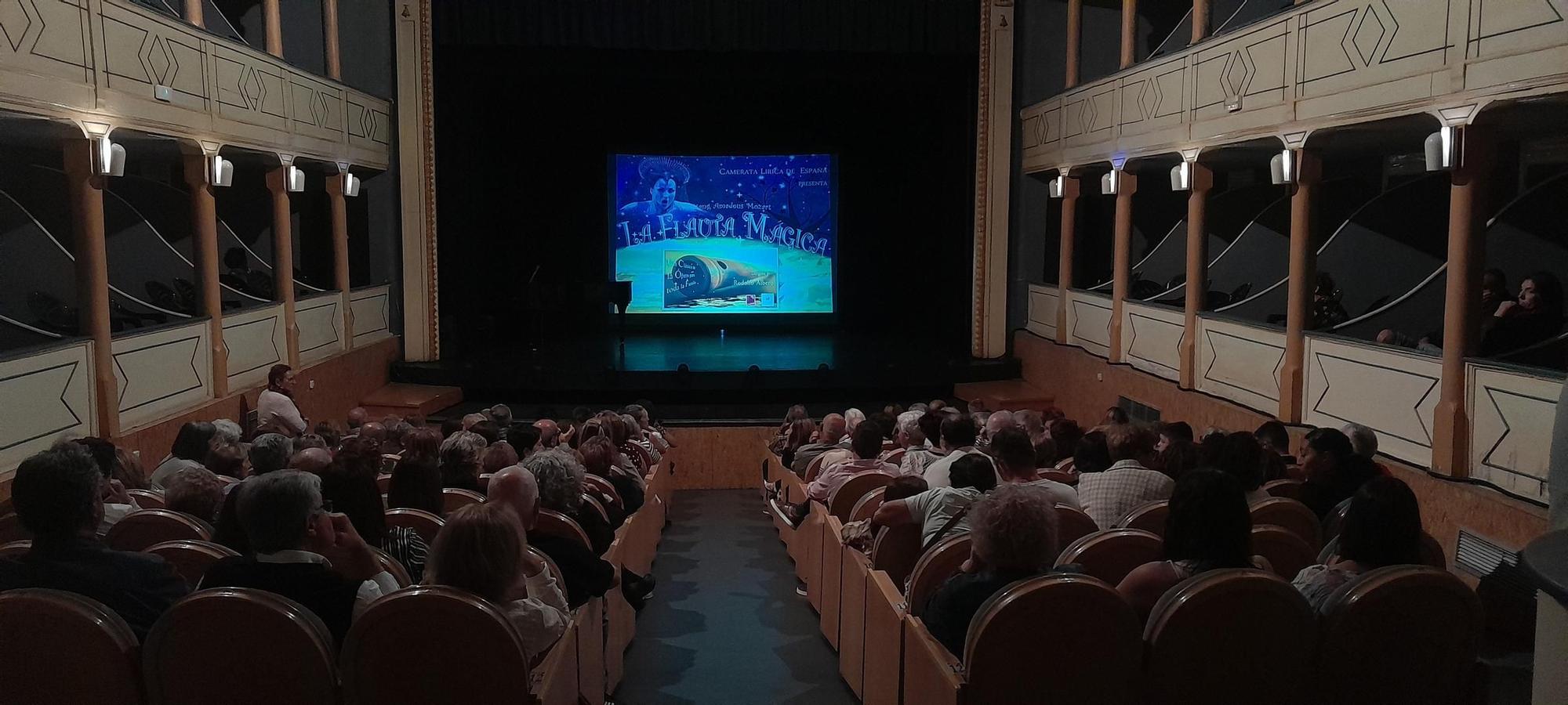 GALERÍA | Representación de "La flauta mágica", de Mozart, en el teatro Latorre de Toro