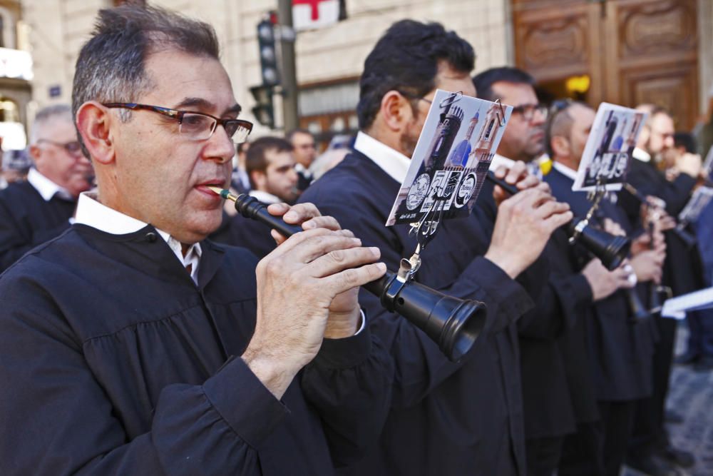 Los Abanderados de Arezzo, en Alcoy