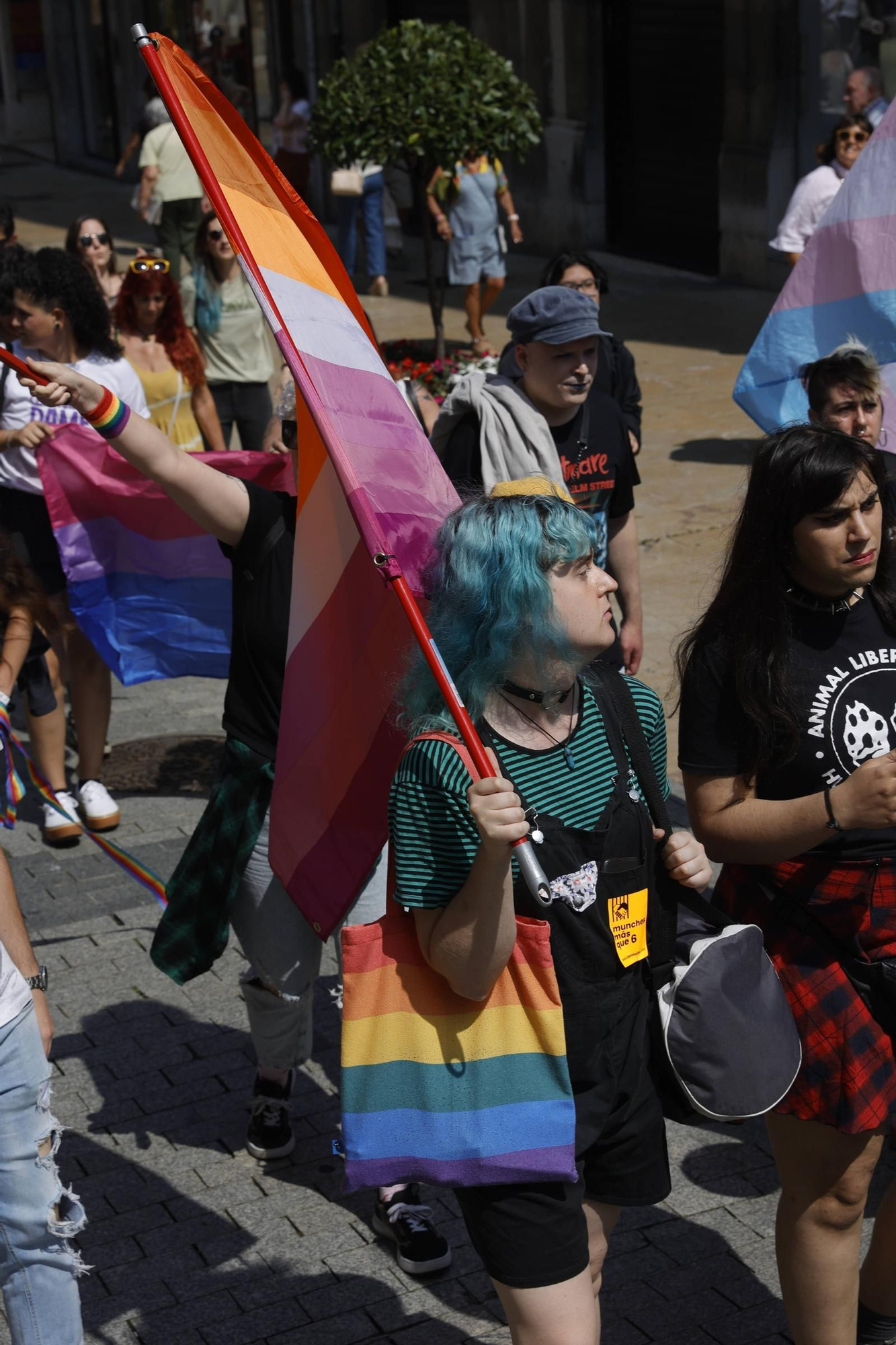 EN IMÁGENES: la Marcha del Orgullo LGTB por Avilés