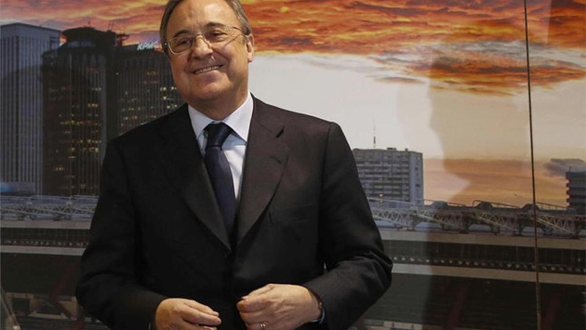 Florentino es, para los clubs, el responsable que está retrasando la nueva reglamentación sobre los derechos de televisión