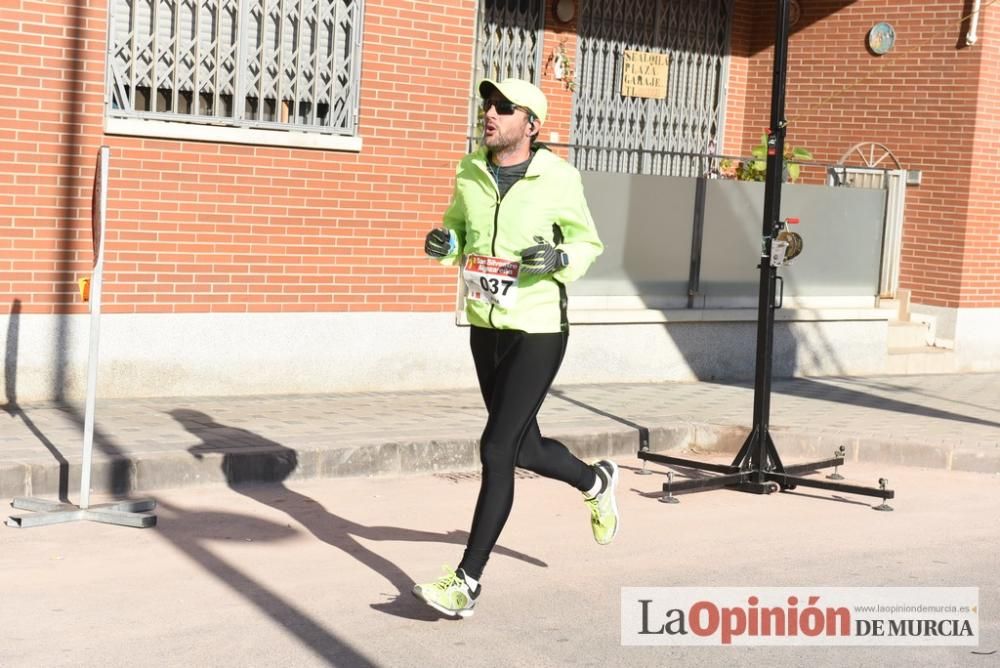 Primera carrera del año en Algezares