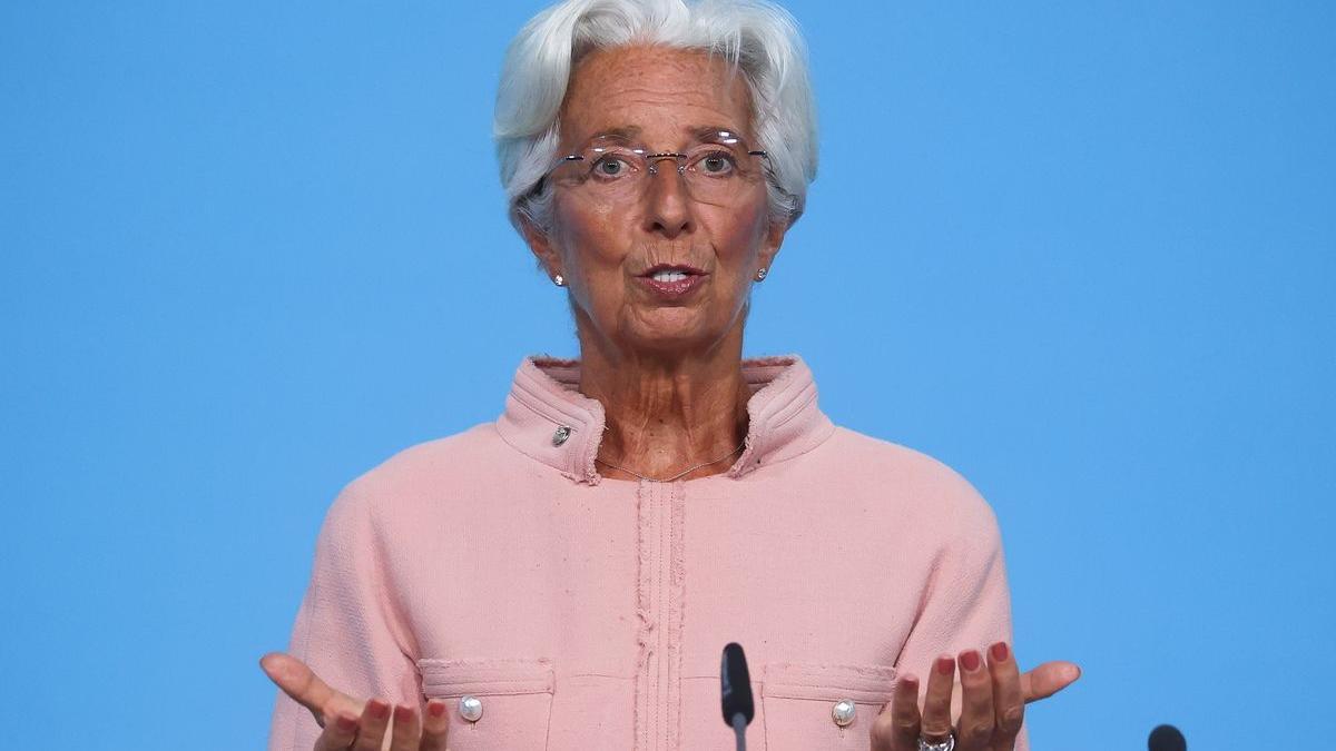 La presidenta del BCE, Christine Lagarde.