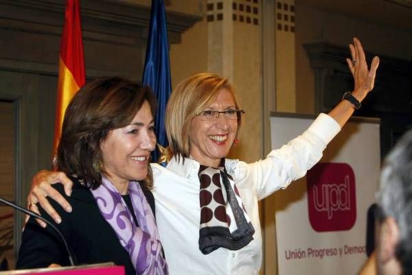 Imágenes del mitin de UPD en Zaragoza
