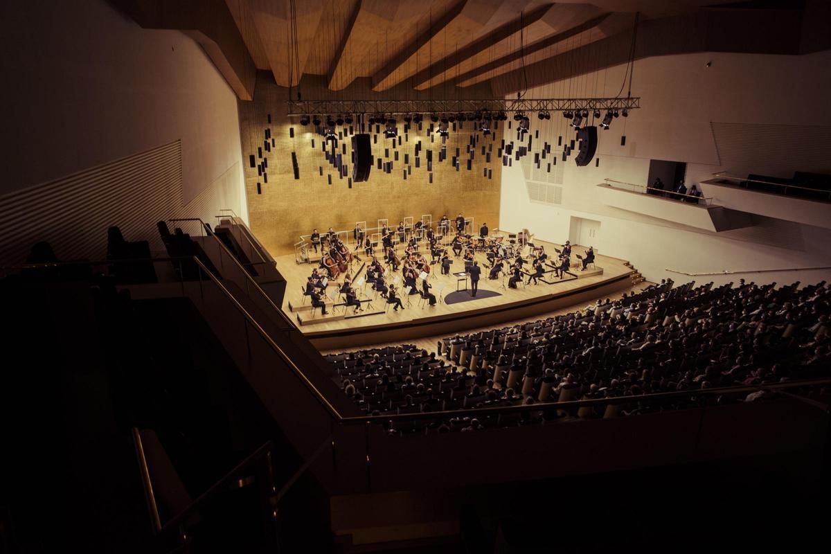 Concierto en el Auditorio de la Diputación de Alicante, en una imagen de archivo.