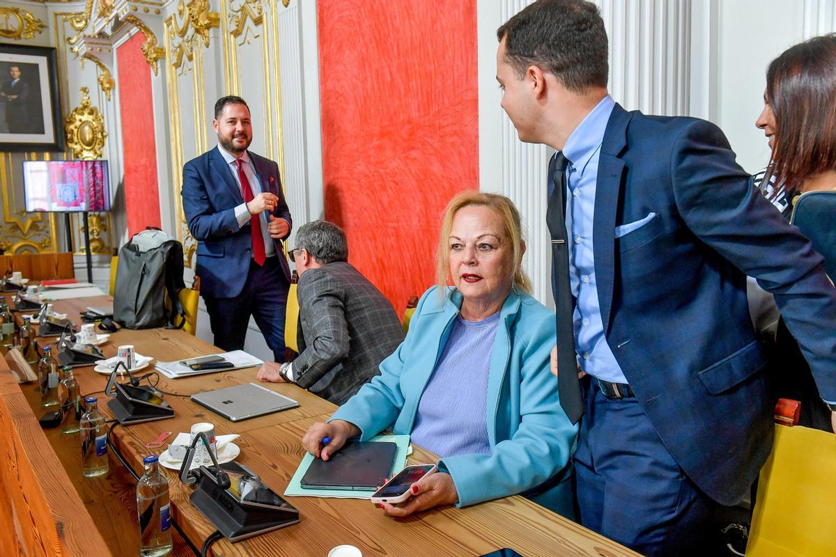 Último pleno del año 2023 en el Ayuntamiento de Las Palmas de Gran Canaria