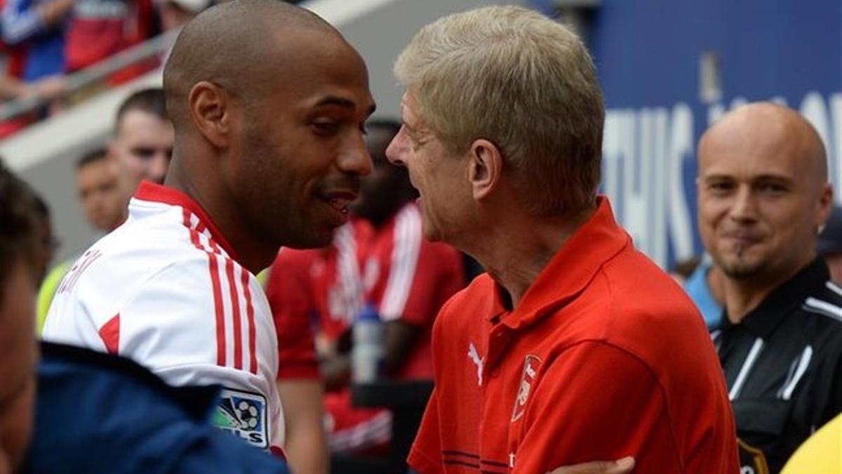Henry y Wenger coincidirán de nuevo en el Arsenal