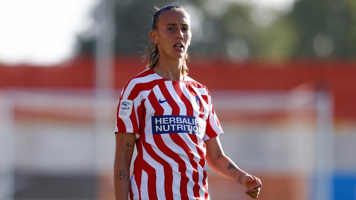 Virginia Torrecilla se despide mañana del Atlético de Madrid