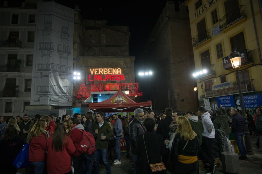 Primera gran noche de verbenas en València