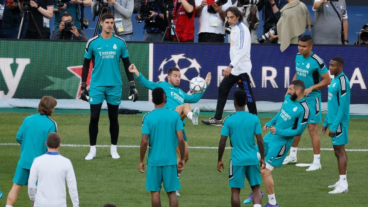 El Stade de France acoge el último entrenamiento del Real Madrid antes de la final de Champions