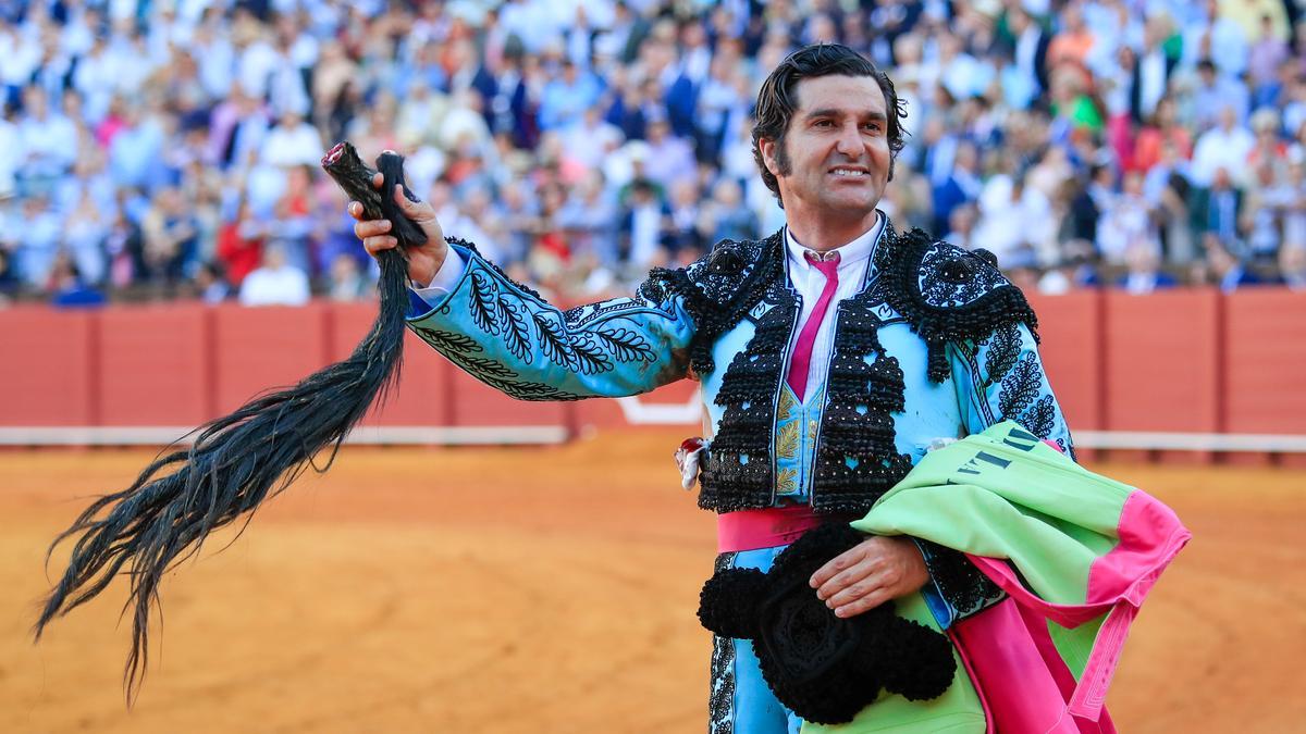 Morante de la Puebla, gran triunfador de la Feria de Sevilla en 2023.