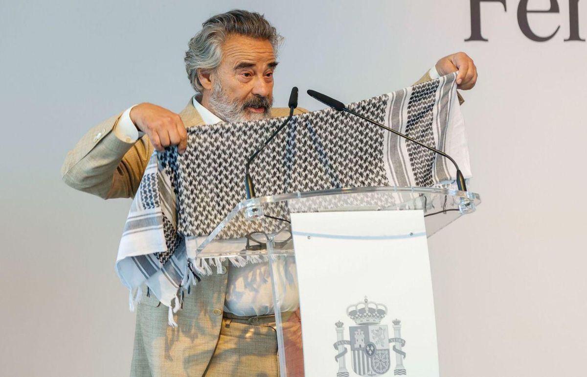 Eduard Fernández mostra el seu suport a Gaza