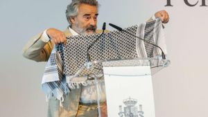 Eduard Fernández mostra el seu suport a Gaza