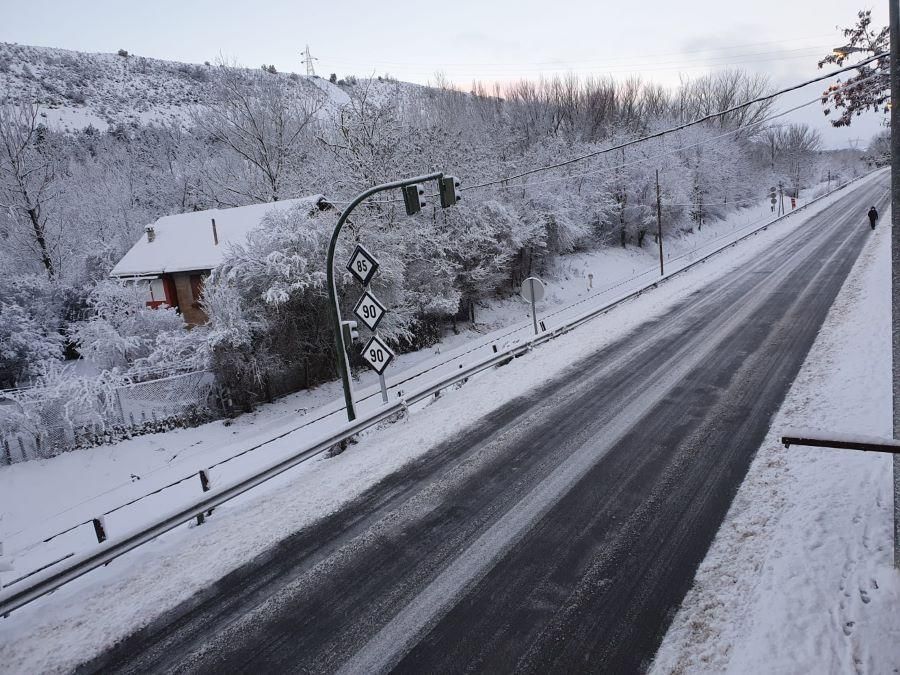 El azote del invierno en Aragón