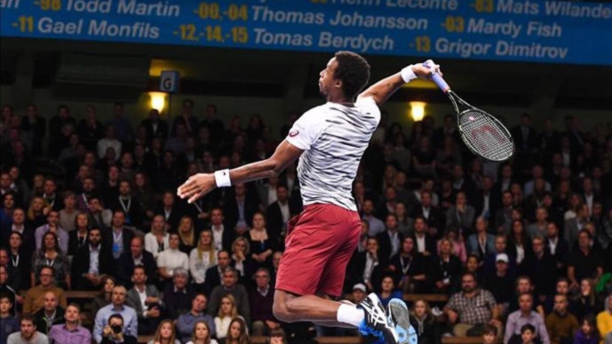 Gael Monfils tiene unas capacidades atléticas increíbles