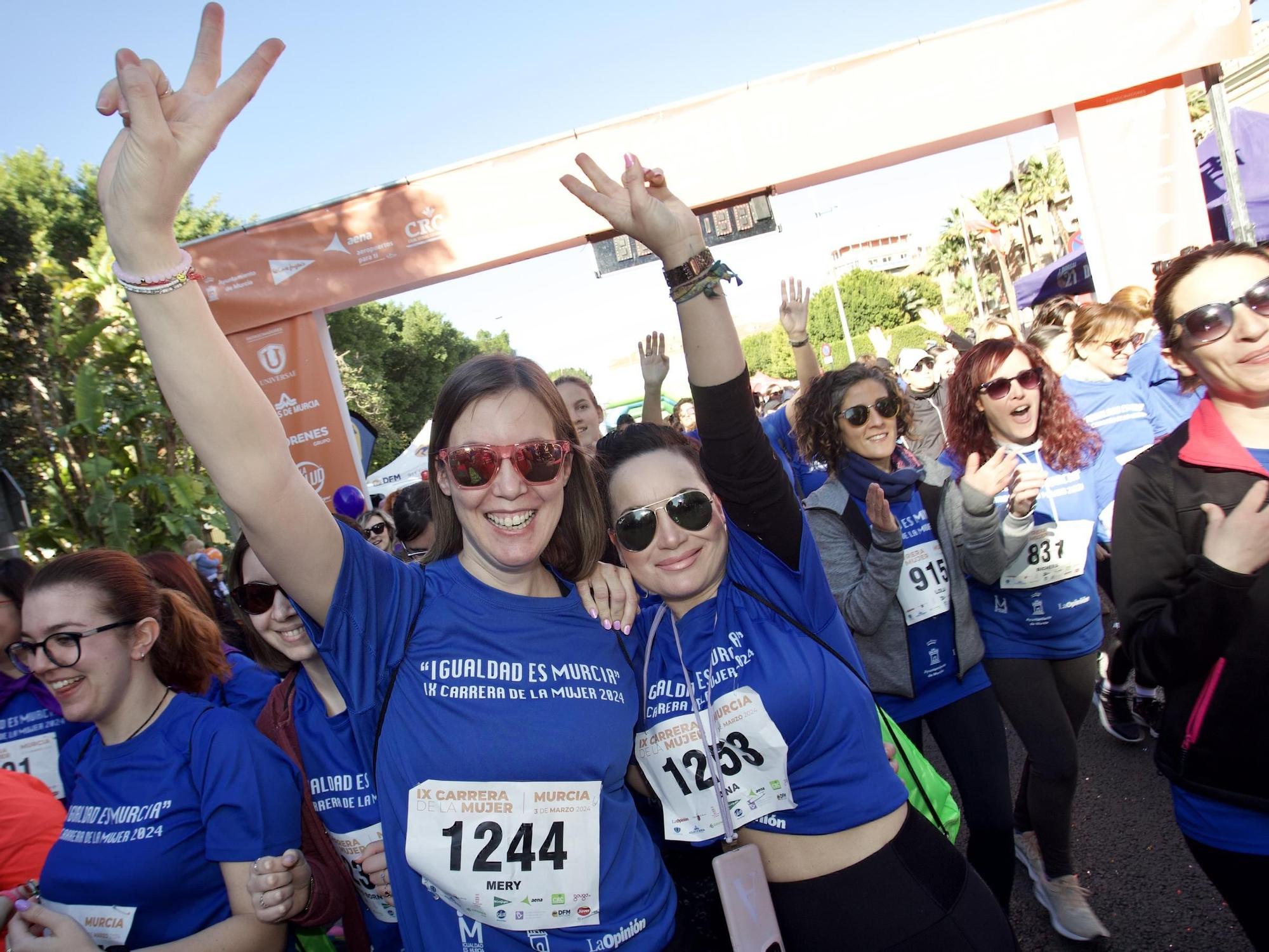 Las imágenes de la salida de la Carrera de la Mujer de Murcia 2024