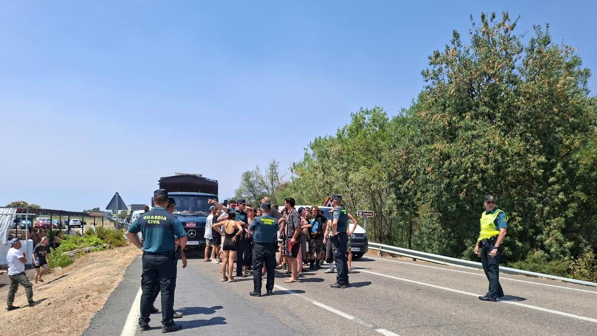 Imagen de los controles de acceso.
