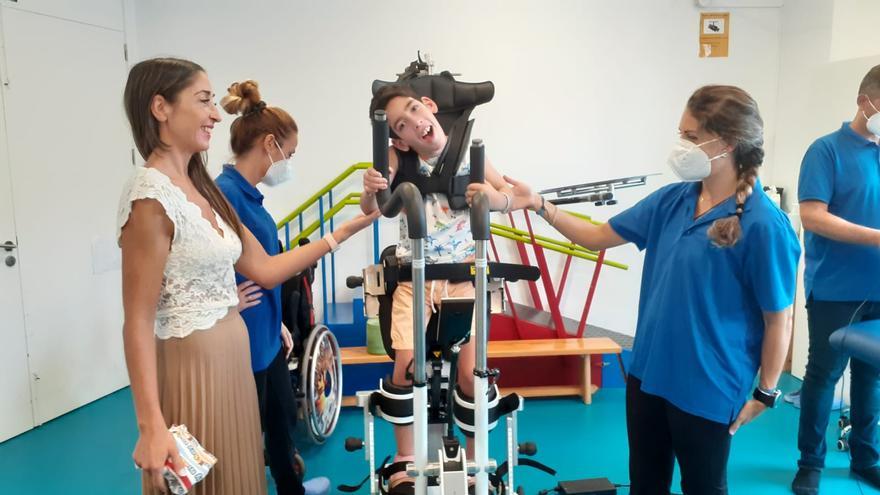Así es la terapia robótica de la Fundación Nemo para niños con dificultades de movilidad