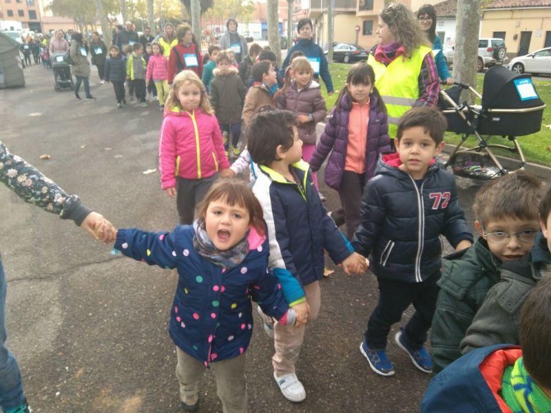 Marcha solidaria en San José Obrero