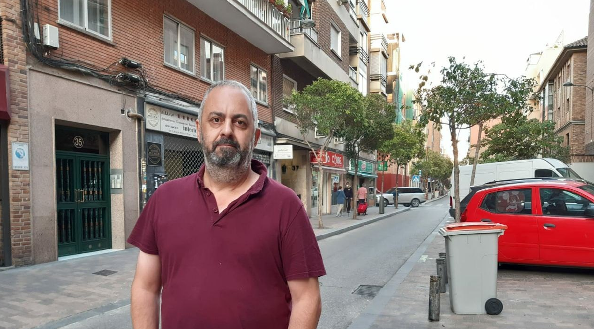 Emilio Silva, coordinador de la Asociación para la Recuperación de la Memoria Histórica, recientemente en Madrid.