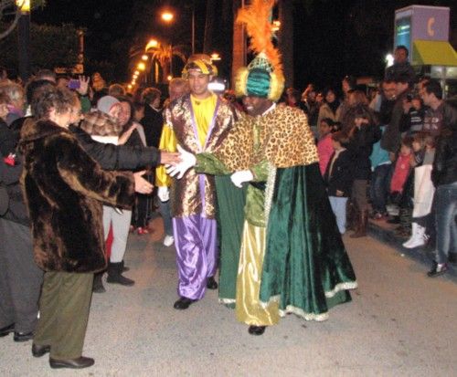 Cabalgata de Reyes 2013 en Santiago de la Ribera