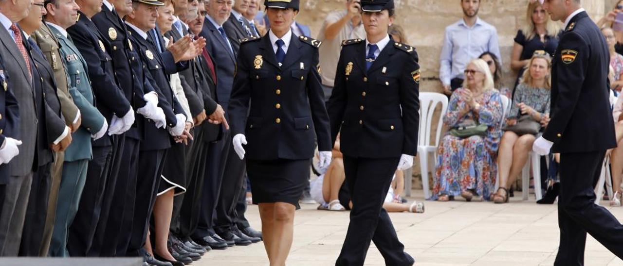 Actos del día de la Policía de la Generalitat en 2019.